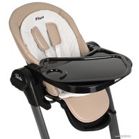 Высокий стульчик Pituso Triola (черная рама/бежевый)