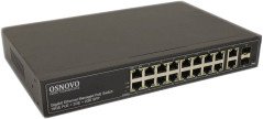 Управляемый коммутатор уровня 2+ Osnovo SW-71802/L