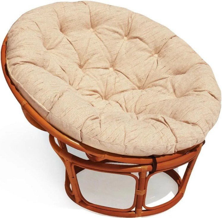 

Интерьерное кресло TetChair Papasan 23/01 W с подушкой (коньяк)