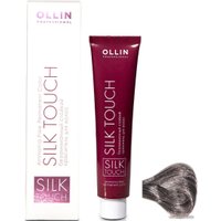 Крем-краска для волос Ollin Professional Silk Touch 4/1 шатен пепельный