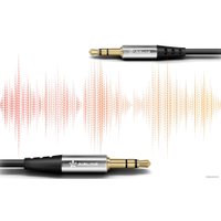 Кабель Airline ACH-AUX-22 3.5 mm Jack - 3.5 mm Jack (1.8 м, черный)