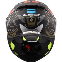 Мотошлем LS2 FF812 Kid Zero (M, серый/красный)