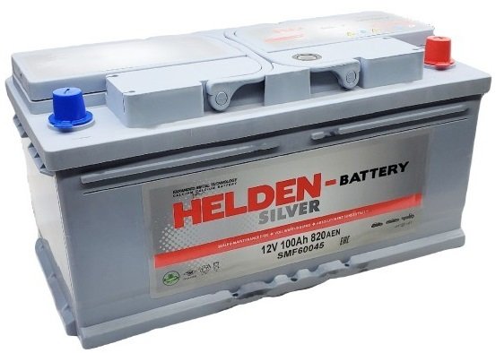 

Автомобильный аккумулятор Helden R+ (100 А·ч)
