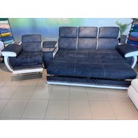 Диван ПетраМебель Айпетри Люкс (черно-белый)