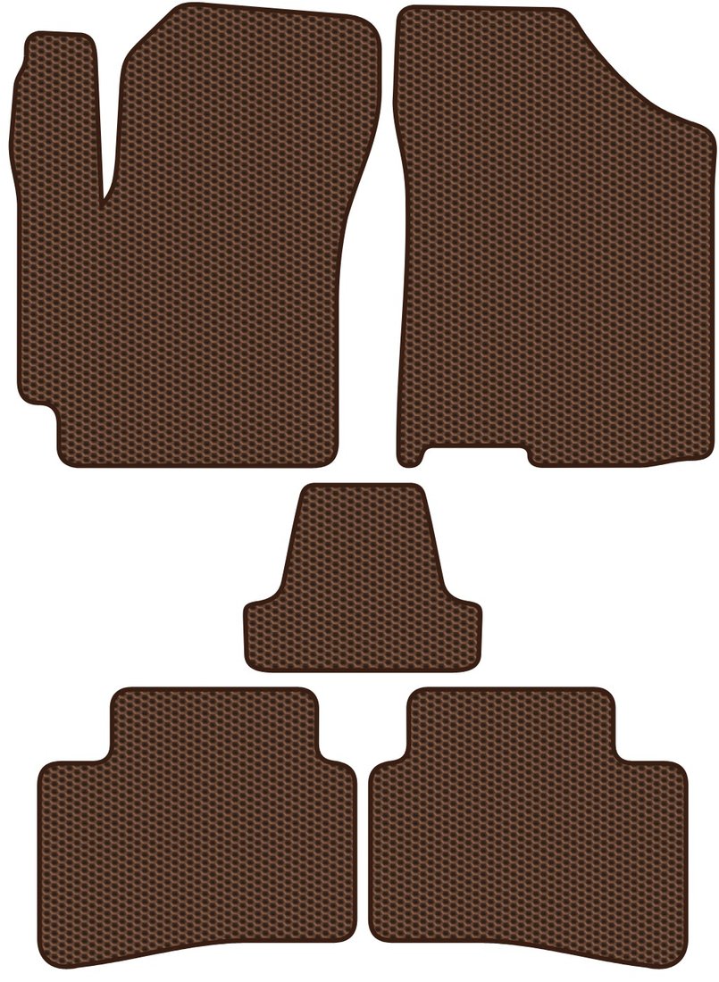 

Комплект ковриков для авто Alicosta Kia KX3 II (suv / SP2C) 2019 - Н.В. (коричневый, сота)