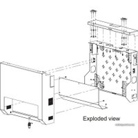 Шкаф телекоммуникационный Lande SlimBOX LN-SLM504714-BL 19" 5U