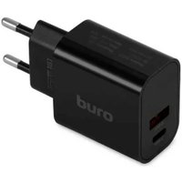 Сетевое зарядное Buro BUWD1 (черный)