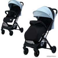 Коляска прогулочная «книга» Lorelli Fiorano 2021 (black&silver blue)