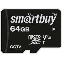 Карта памяти SmartBuy microSDXC SB64GBSDCCTV 64GB