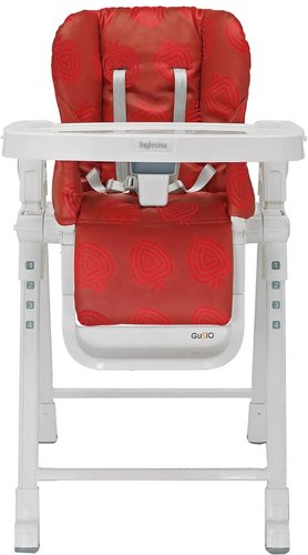 Высокий стульчик Inglesina Gusto AY94G3STF/D (красный)