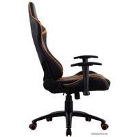 Игровое (геймерское) кресло AeroCool AC120 AIR (черный/оранжевый)