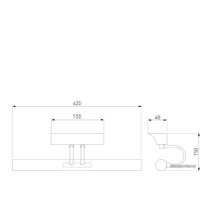 Подсветка для картин Elektrostandard Flint Neo SW LED (хром)