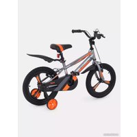 Детский велосипед Rant Eclipse 16 (серебристый)