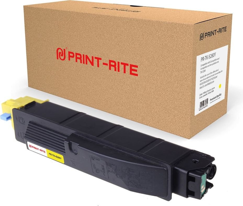 

Картридж Print-Rite PR-TK5280Y (аналог Kyocera TK5280Y)