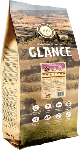 Сухой корм для собак Glance с ягненком и рисом 20 кг