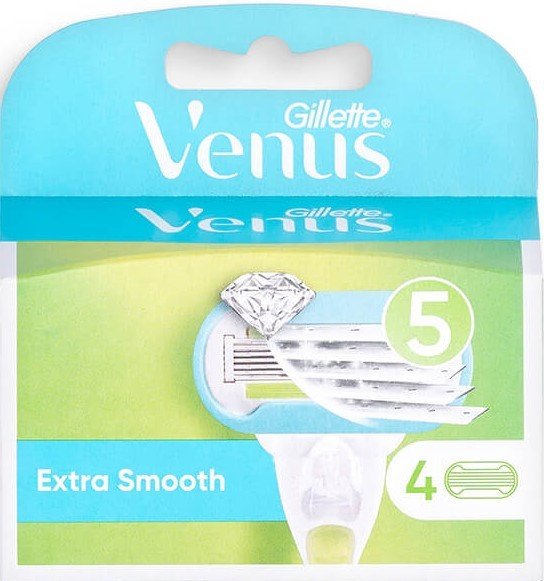 

Сменные кассеты для бритья Gillette Venus Extra Smooth (4 шт) 7702018347629