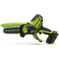 Аккумуляторная пила Greenworks GD24CSMNXK4 2008707UB (с 1-им АКБ 4 Ач)