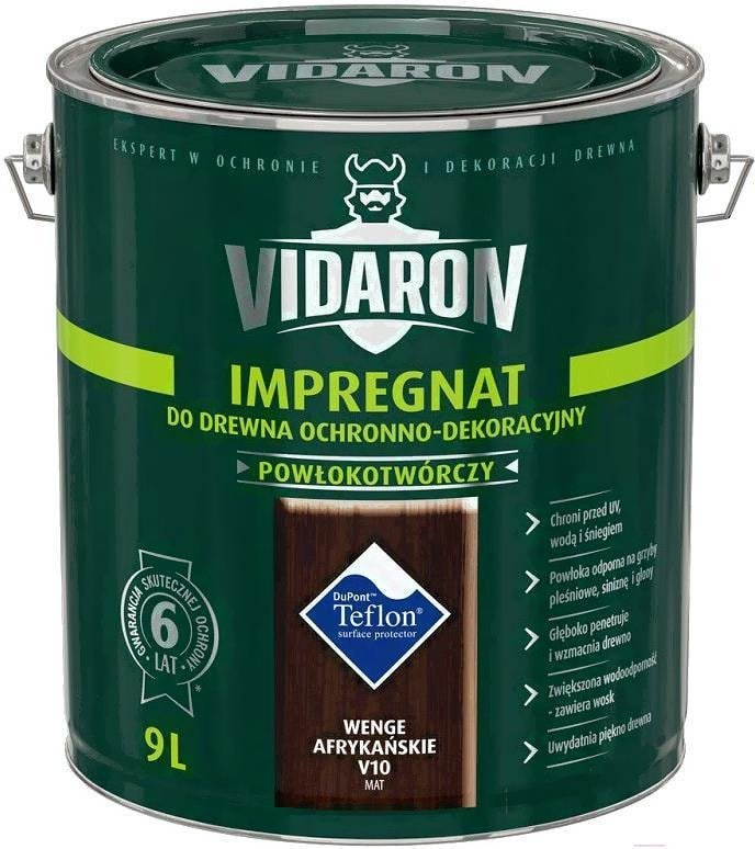 

Пропитка Vidaron Impregnant V10 9 л (африканское венге)