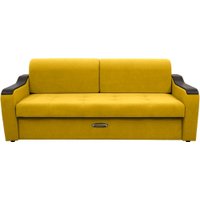 Диван Сириус Лидер-3 НПБ (Eva 18 велюр желтый)