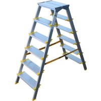 Лестница-стремянка Алюмет ASD 5206 (2х6 ступеней)