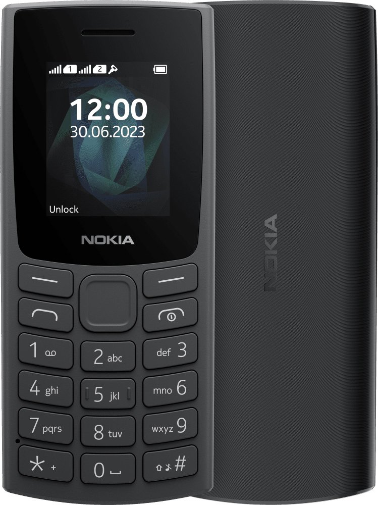 

Телефон Nokia 105 (2023) Dual SIM TA-1557 (черный)