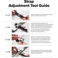 Ремешок Ringke Metal One Air для Apple Watch 44 / 45 / 46 / 49 mm Silver