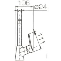 Смеситель Bravat Eco F7111147C