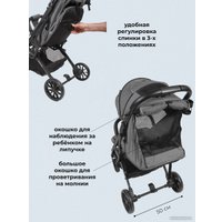 Коляска прогулочная «книга» Panda Baby XX (светло-серый)