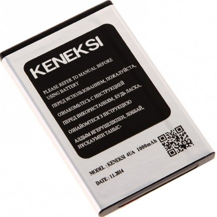 

Аккумулятор для телефона Keneksi 4UA для T1,T2,T3