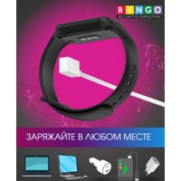 Зарядный кабель Bingo для Xiaomi Mi Band 8/Redmi Smart Band 2 (белый)