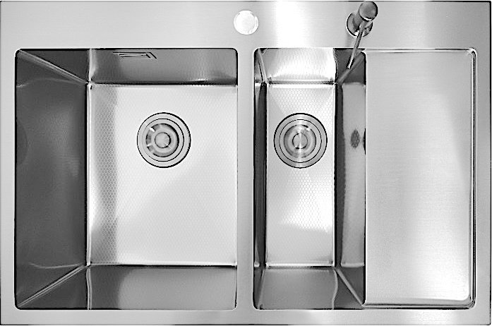 Кухонная мойка Stellar S7850S-2L-D