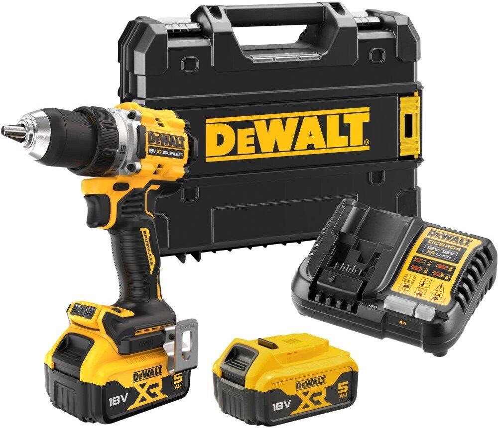 

Дрель-шуруповерт DeWalt DCD800P2 (с 2-мя АКБ, кейс)