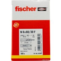 Дюбель-гвоздь Fischer N 6 x 60/30 F 513841 (100 шт)