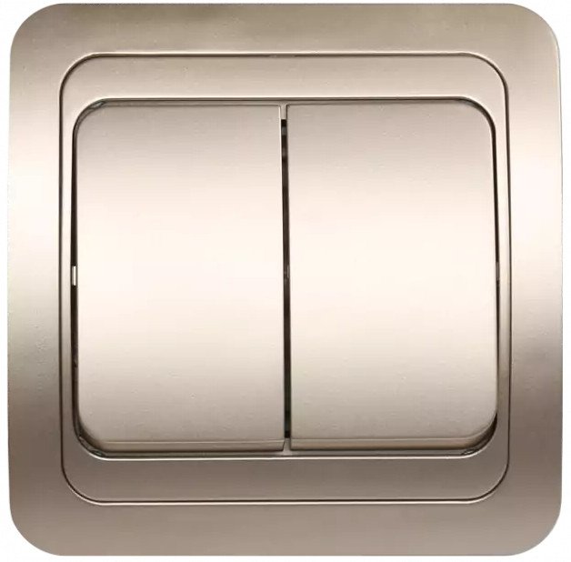 Выключатель SmartBuy Марс SBE-02c-10-SW2-0-c