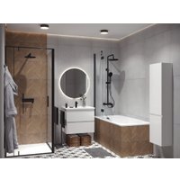 Ванна Belux Борнео 150x75 (18, белый матовый/Solid Surface)