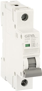 

Выключатель автоматический GEYA GYM8 1P 10А C 4.5кА GYM81P10C