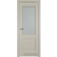 Межкомнатная дверь ProfilDoors Классика 2U L 90x200 (шеллгрей/стекло матовое)