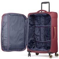 Чемодан-спиннер Verage Cambridge 20077-2 68 см (бордо)