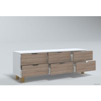 Комод Миркомодоф Майн 4 (белый/дуб винтаж оксид)