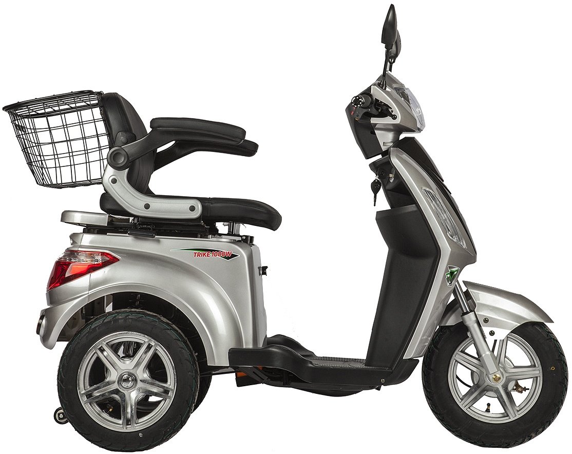 

Электроскутер Volteco Trike New (серый)
