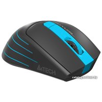 Мышь A4Tech Fstyler FG30S (серый/голубой)