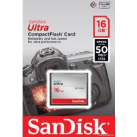 Карта памяти SanDisk Ultra CompactFlash 16GB (SDCFHS-016G-G46)
