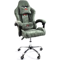 Игровое (геймерское) кресло Calviano Nero (green plush)