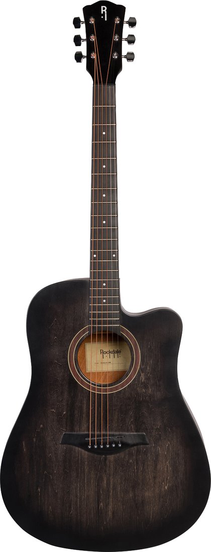 

Акустическая гитара Rockdale Aurora D1 C BK