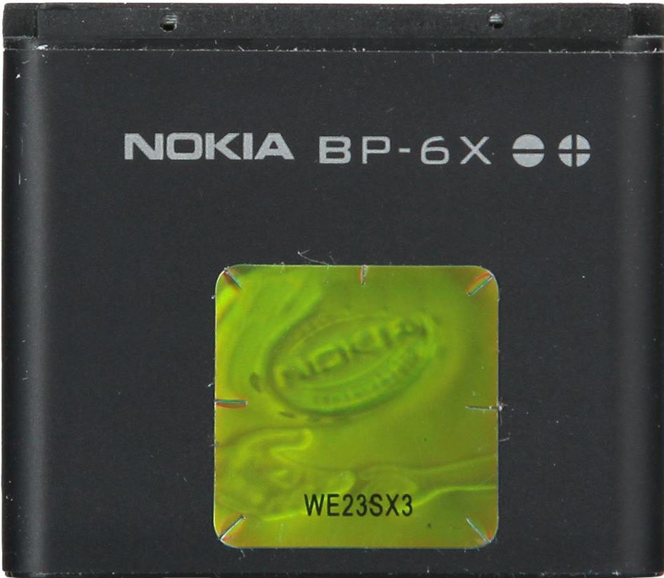 

Аккумулятор для телефона Копия Nokia BP-6X