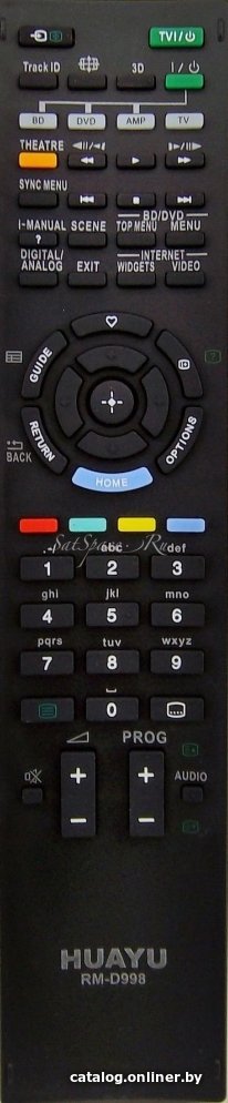 Пульт ДУ Huayu RM-D998 для Sony universal