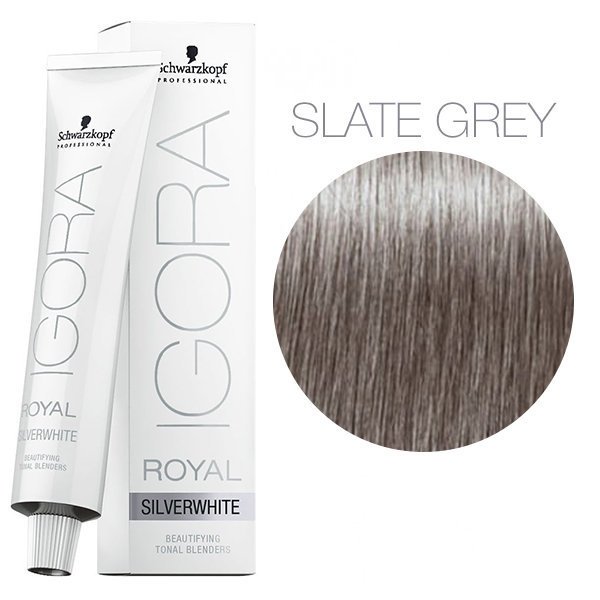 

Крем-краска для волос Schwarzkopf Professional Igora Royal SilverWhite Slate Grey 60 мл