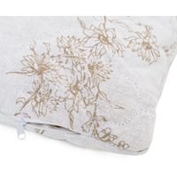 Спальная подушка Лен наш Шведская Роза Лен 230735 (70x70, белый)