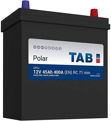 

Автомобильный аккумулятор TAB Polar JIS R+ 46B24LS (45 А/ч)