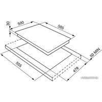 Варочная панель Smeg S64S